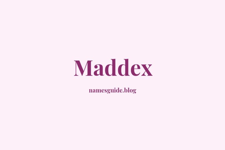 45+ Middle Names for Maddex: The Perfect Complement