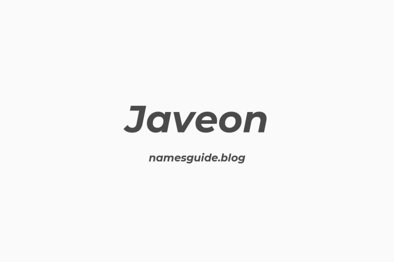 46+ Middle Names for Javeon: The Ultimate Guide