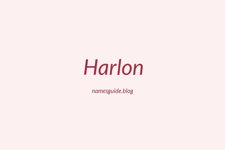 79+ Perfect Middle Names for Harlon: Find the Ideal Fit
