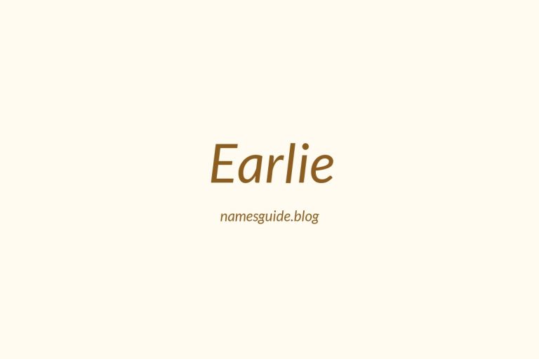 72+ Middle Names for Earlie: The Ultimate Guide