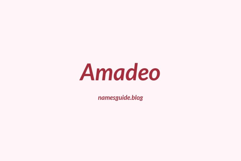 78+ Perfect Middle Names for Amadeo: Find the Ideal Match