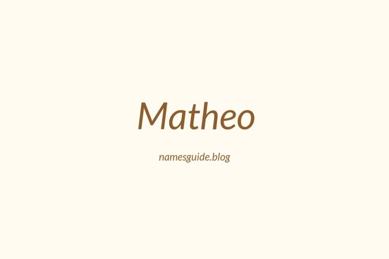 49+ Middle Names for Matheo: The Perfect Complement