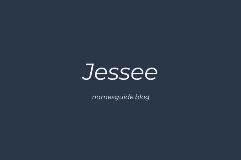 60+ Classic Middle Names for Jessee