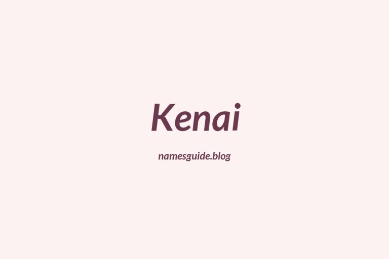 40+ Unique Middle Names for Kenai