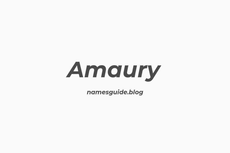 39+ Unique Middle Names for Amaury