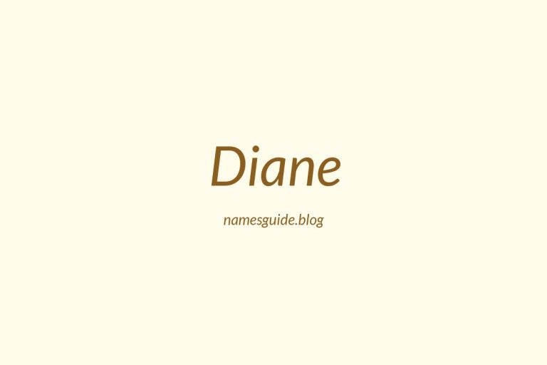 53+ Unique Middle Names for Diane