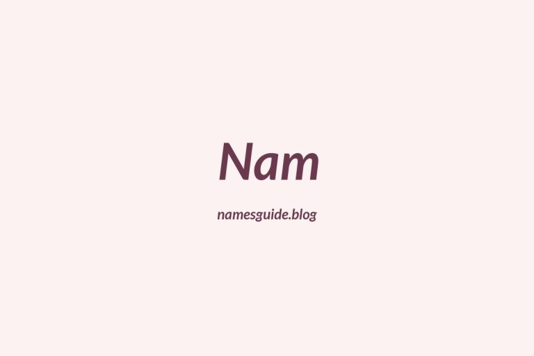 55+ Unique Middle Names for Nam