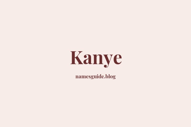 55+ Unique Middle Names for Kanye