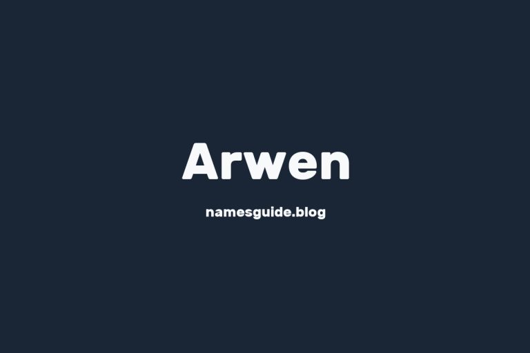 39+ Unique Middle Names for Arwen