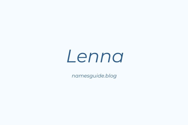 58+ Amazing Middle Names for Lenna