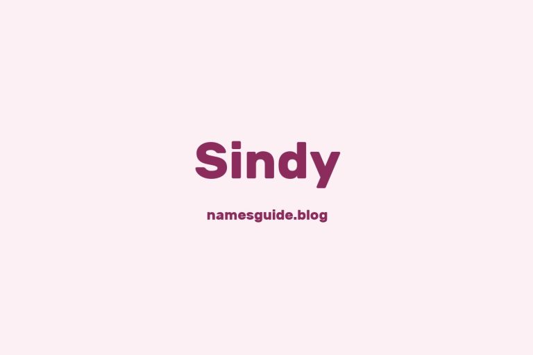 Fifty plus Classic Middle Names for Sindy
