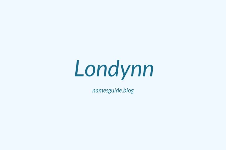 43+ Unique Middle Names for Londynn
