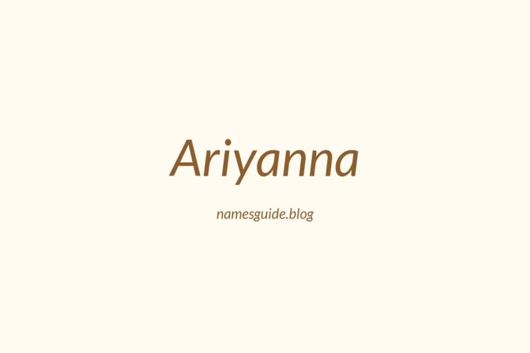 53+ Unique Middle Names for Ariyanna