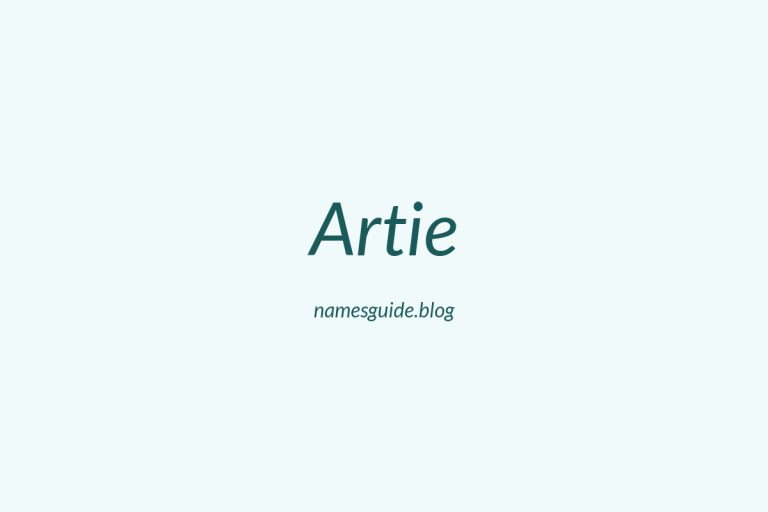 39+ Unique Middle Names for Artie