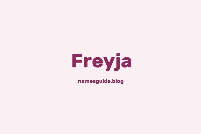57+ Unique Middle Names for Freyja