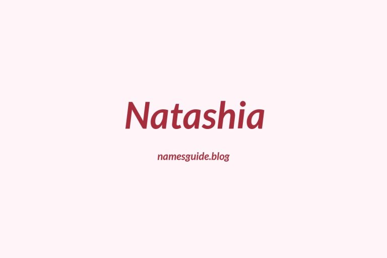 57+ Unique Middle Names for Natashia