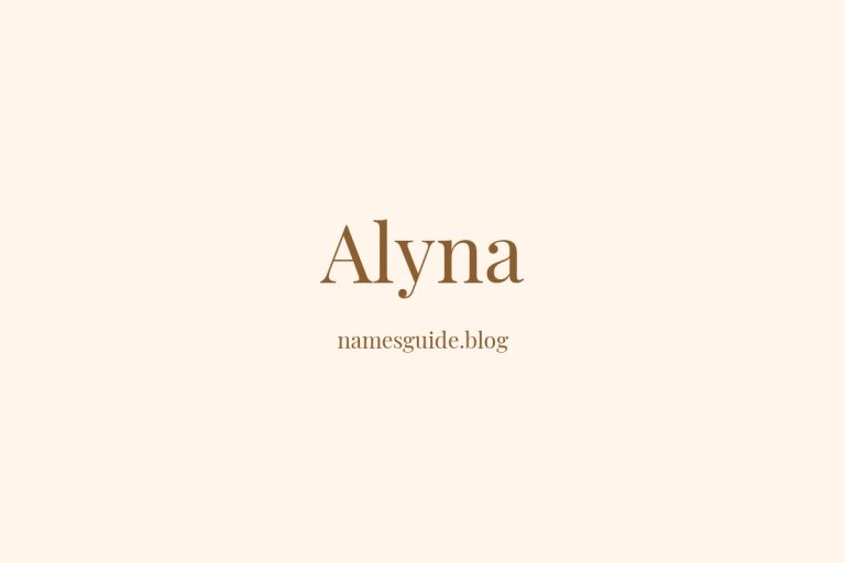 57+ Unique Middle Names for Alyna