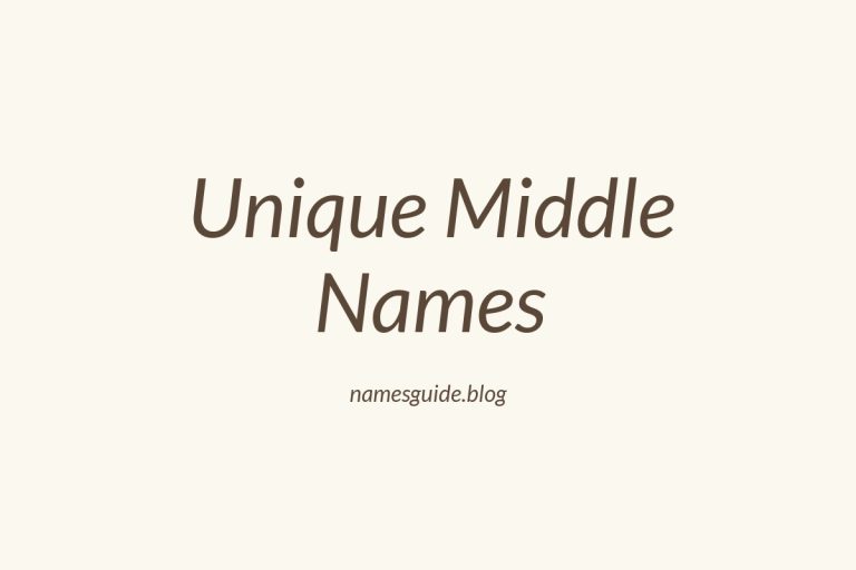 53+ Unique Middle Names for Gema