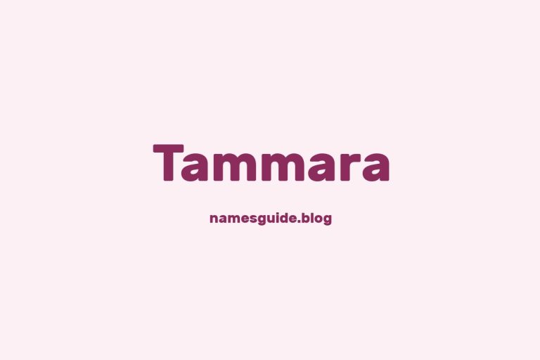 58+ Unique Middle Names for Tammara