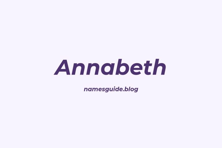 43+ Unique Middle Names for Annabeth