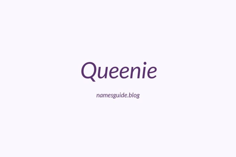 47+ Unique Middle Names for Queenie