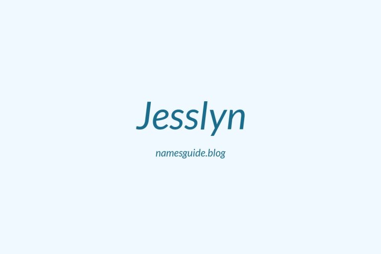 Fiftyplus Classic Middle Names for Jesslyn