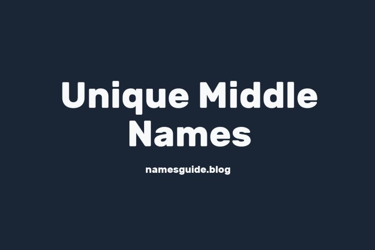 53+ Unique Middle Names for Emmaleigh