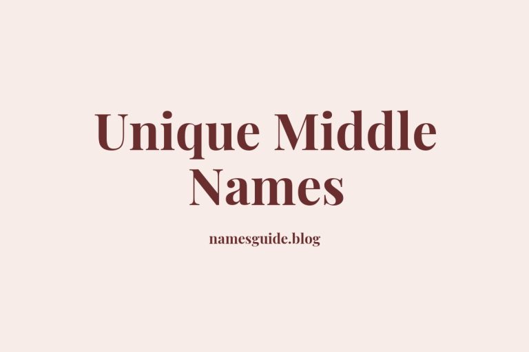 57+ Unique Middle Names for Maybelle