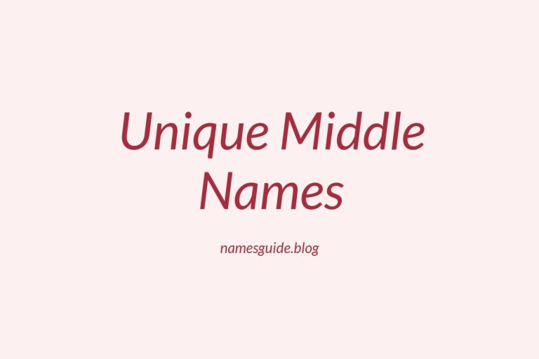 53+ Unique Middle Names for Ravyn