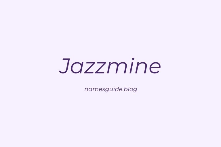 53+ Unique Middle Names for Jazzmine