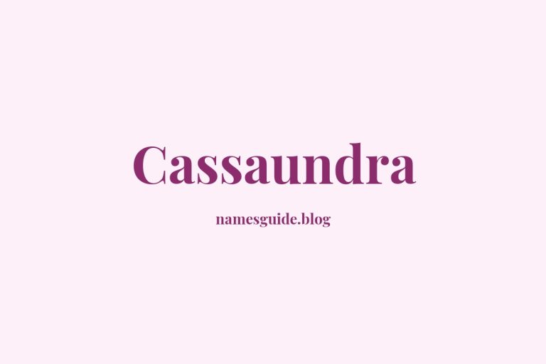 55+ Unique Middle Names for Cassaundra