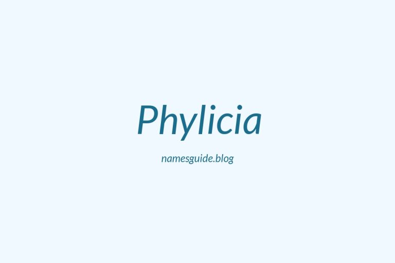 58+ Unique Middle Names for Phylicia