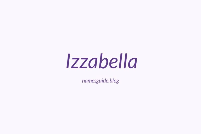 58+ Unique Middle Names for Izzabella