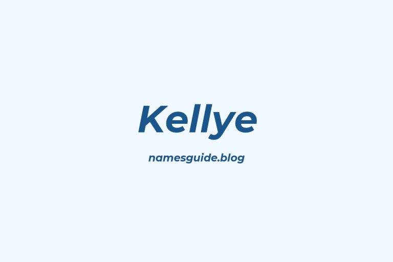 43+ Unique Middle Names for Kellye