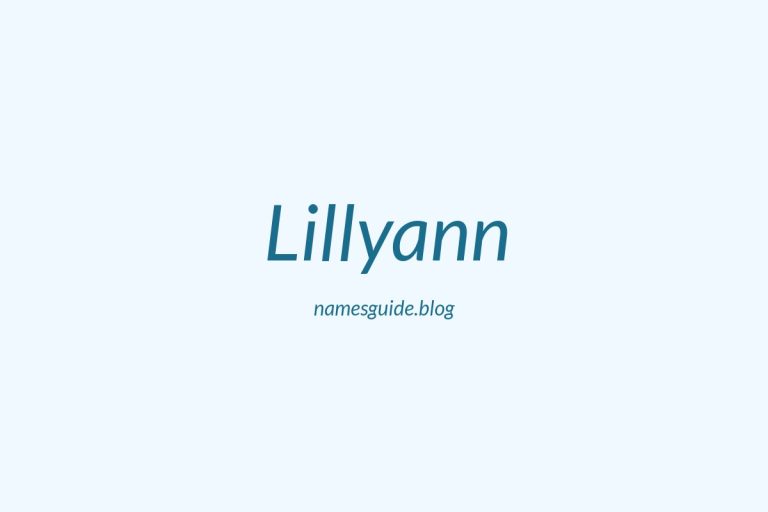 39+ Unique Middle Names for Lillyann