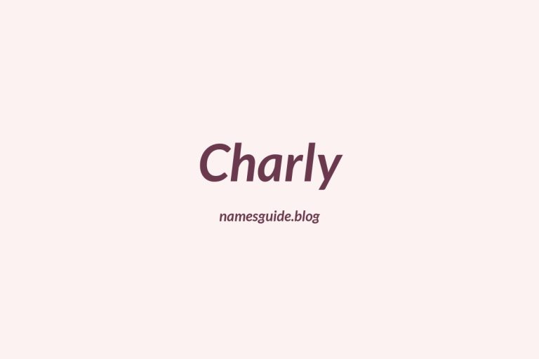 62+ Classic Middle Names for Charly