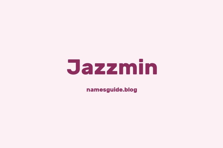 Fifty Plus Unique Middle Names for Jazzmin