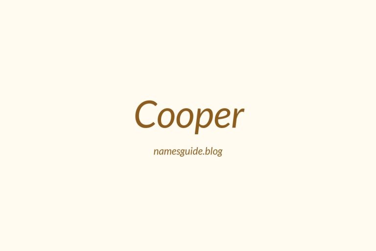 Origin and Meaning of Last Name Cooper