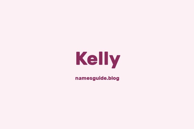 Origin and Meaning of Last Name Kelly