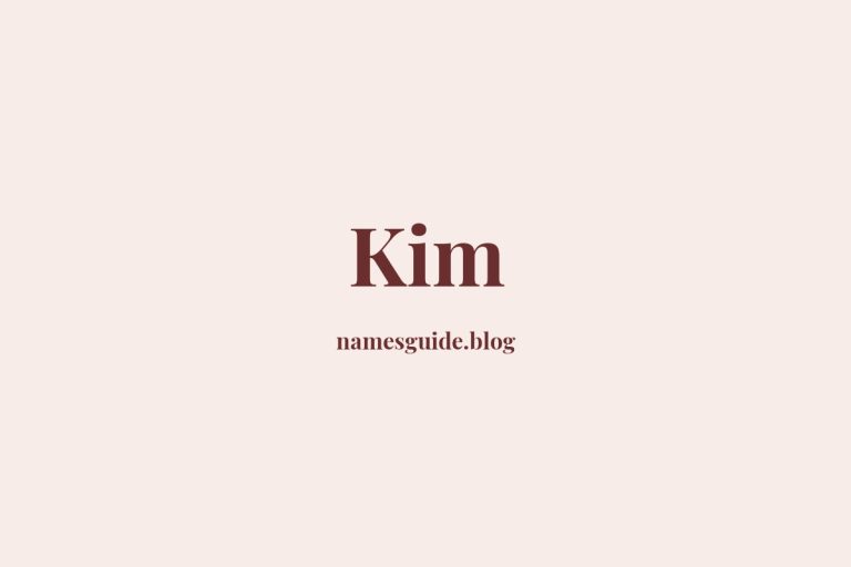 Origin and Meaning of Last Name Kim