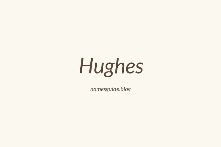Origin and Meaning of Last Name Hughes
