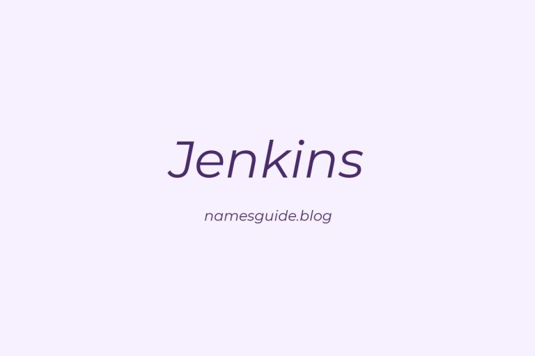 Origin and Meaning of Last Name Jenkins