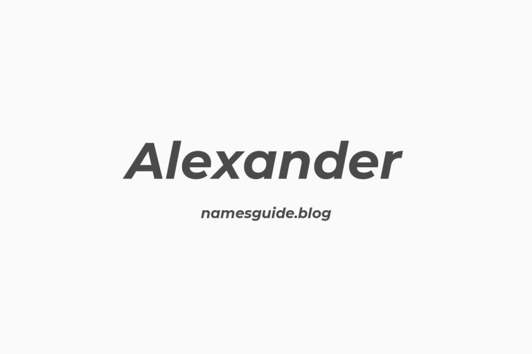 Origin and Meaning of Last Name Alexander