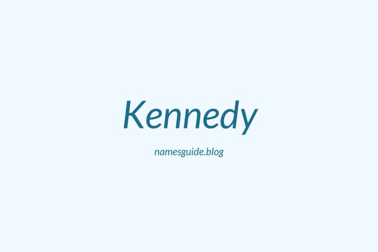 Origin and Meaning of Last Name Kennedy