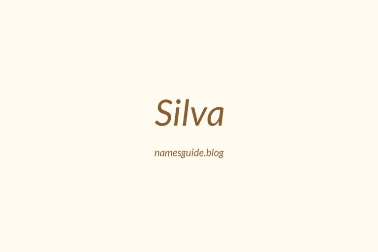 Origin and Meaning of Last Name Silva