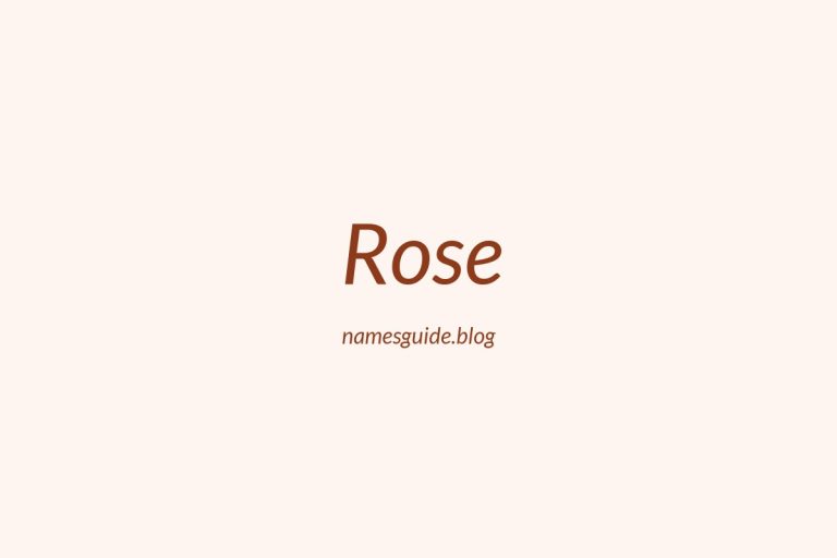 Origin and Meaning of Last Name Rose