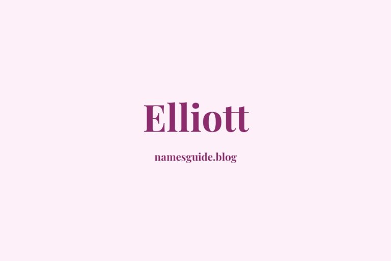 Origin and Meaning of Last Name Elliott