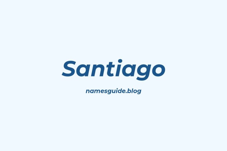 Origin and Meaning of Last Name Santiago