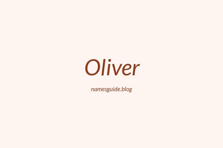 Origin and Meaning of Last Name Oliver
