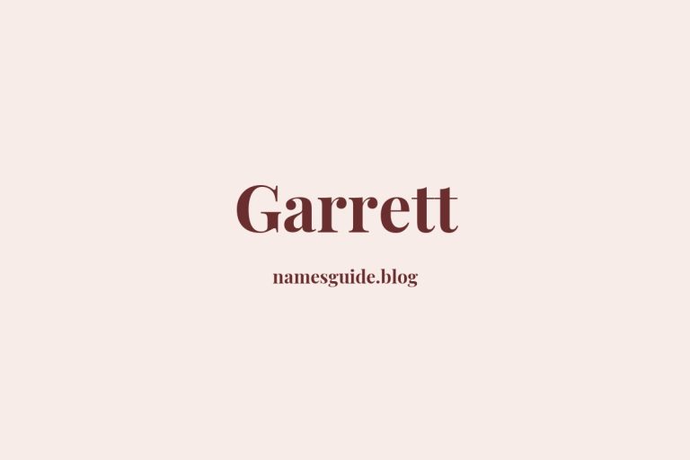 Origin and Meaning of Last Name Garrett